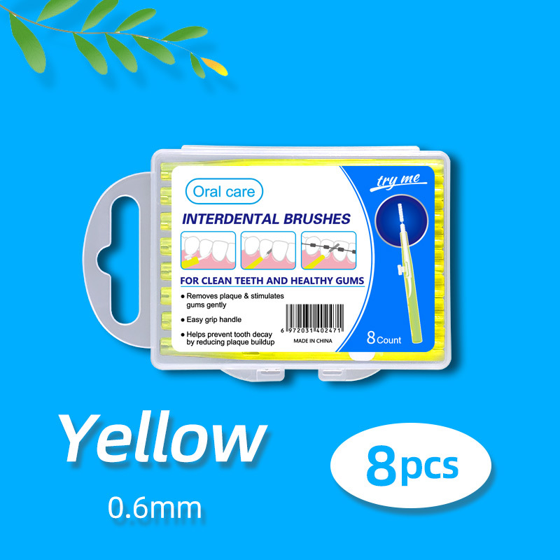 Hooks, box of 8 [Yellow]