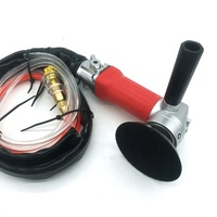 Polisseuse pneumatique à air humide avec échappement arrière OEM pour le polissage de la pierre à l'eau, compatible avec les tampons de 3 à 5 pouces et 90 PSI