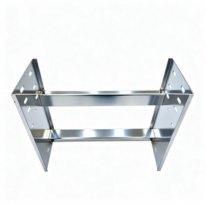 Plateau de câblage industriel en <span class=keywords><strong>acier</strong></span> prégalvanisé certifié CE, capacité de 80 câbles, charge de 250 kg, bord lisse, facile à installer - Product Image 2