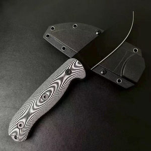 <span class=keywords><strong>Coltello</strong></span> a Lama Fissa in Acciaio ad Alto Tenore di Carbonio 1095 con Manico G10, <span class=keywords><strong>Coltello</strong></span> Professionale per Caccia, Campeggio e Sopravvivenza - Product Image 3