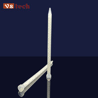 VME 10-24T SULZER MIXPAC Machine Colle Mélangeur Statique Buse Applicateur Statomix Tube De Mélange Jetable Coupe 70mm Élément Bleu
