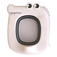 Siège de toilette portable en plastique pour bébés, pot de voyage pliable d'urgence pour voiture, commode pour enfants