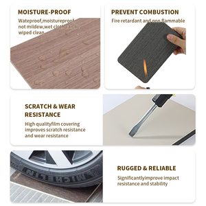 Pannello Murale <span class=keywords><strong>3D</strong></span> in PVC Impermeabile con Finitura in Marmo per Rivestimento Decorativo Interno di Appartamenti e Hotel - Product Image 5