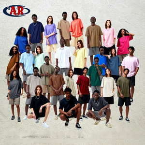 Nouvelle Arrivée 2026 – T-shirt Homme Ample en Coton Pur 230g de Haute Qualité, Couleur Unie, Manches Courtes – Vente en Gros - Product Image 5
