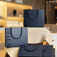 Bolsas de Papel Ecológicas Personalizadas de Alta Gama y Bolsas de Cartulina Negra para Regalos con Logotipo