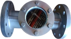 Stainless Steel Indicator Sight Glass Glass Flanged ANSI B16.10 ANSI150 LB 300LB JIS B2002 JIS10K 20K PN16 DIN2633 - Product Image 5