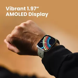 La nueva pulsera para reloj inteligente <span class=keywords><strong>Amazfit</strong></span> Bip 6 Edición Internacional no ha activado la función de frecuencia cardíaca de 1.97 pulgadas. - Product Image 2