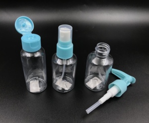 Juego <span class=keywords><strong>de</strong></span> Botellas y <span class=keywords><strong>Frascos</strong></span> <span class=keywords><strong>de</strong></span> <span class=keywords><strong>Viaje</strong></span> <span class=keywords><strong>de</strong></span> Plástico Transparente <span class=keywords><strong>para</strong></span> Cuidado Personal con Bolsa <span class=keywords><strong>de</strong></span> PVC, Entrega Rápida - Product Image 6