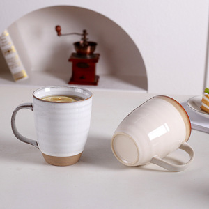 Tasse en grès minimaliste <span class=keywords><strong>de</strong></span> 14 oz, émail réactif, style artisanal, <span class=keywords><strong>poterie</strong></span> nordique pour café et boutique - Product Image 2