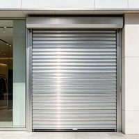 Porte de garage sectionnelle électrique automatique moderne en acier, taille personnalisée 8x7 pieds, à vue complète, pour maisons et fermes