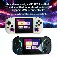 Console de Jeu Portable X95PRO en Gros, Écran 5,5 Pouces, Double Système Android, WiFi, Émulateur Rétro, 128 Go, 3000 mAh, RPG, CE, FCC, RoHS