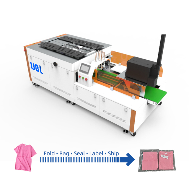 UBL Automatic T-shirt Packing European Kids Clothes Folding Machine