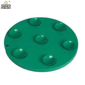 Produit pour chat <span class=keywords><strong>2025</strong></span> tapis à lécher rond chat avec ventouses style arbre de noël assiette à nourriture pour chat plateau à alimentation lente en silicone tapis d'alimentation pour animaux de compagnie - Product Image 5