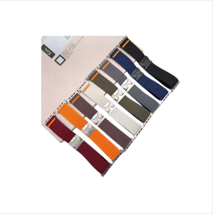 Correa de Muñeca Ajustable y Transpirable de Nailon de Lujo Sonrada con Hebilla para Relojes de 40-49 mm, Correa Elástica Trenzada - Product Image 1