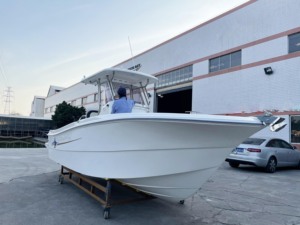 Nouvelle Arrivée <span class=keywords><strong>Bateau</strong></span> de Pêche Professionnel à Console Centrale en V Profond de 23 pieds, Haute Stabilité, Économe en Carburant, Idéal pour la Location et les Fêtes - Product Image 2