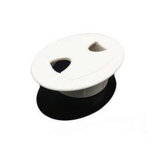 Boîte de gestion de câbles ovale en plastique pour presse-étuies de 60/65/80 mm pour bureaux d'ordinateur à domicile et au bureau, à des fins décoratives - Product Image 4