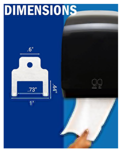 Clé 770301 pour distributeur de papier toilette compatible avec les modèles <span class=keywords><strong>Kimberly</strong></span> <span class=keywords><strong>Clark</strong></span> Scott - Product Image 5