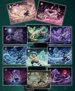 HuoHu Demonslayered and Pokemoned Crossover Fantasy Series, Juego de Cartas Coleccionables Polarizadas, Regalos para Niños - Product Image 5