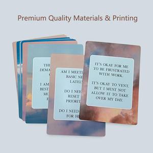 Jeu de cartes de motivation personnalisé, jeu de cartes d'affirmation personnalisé pour le coaching et le team building - Product Image 3