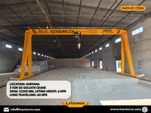 Grúa Goliath de Tipo Europeo / Grúa de Puente |   Diseño de Baja Altura al Suelo y Funcionamiento Suave, Capacidad de Carga de 1 a 20 Toneladas - Product Image 6