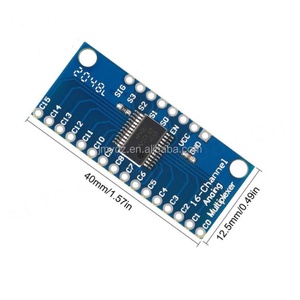 CD74HC4067 Multiplexor analógico de canales de alta velocidad CMOS de 16 vías para analógico/digital - Product Image 3