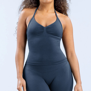 Combinaison sans entrejambe, style <span class=keywords><strong>tube</strong></span>, <span class=keywords><strong>Desi</strong></span> Toploader Fluf, maillot de bain, vert sarcelle, personnalisé, y2k, bodycon, pour femmes, vêtements de sport, spandex, haut halter - Product Image 5