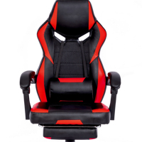 Chaise de jeu PC de course GFRUN de haute qualité Design ergonomique à dossier haut avec repose-pieds pliable Support lombaire Échantillon bon marché