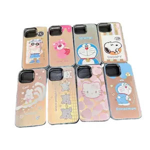 Casing ponsel bantalan dua sisi Imd, casing pelindung ponsel dua sisi untuk iphone 15 15plus 15 pro 15pro max iphone 14 13 dan model lainnya