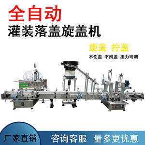 Máquina de llenado y tapado automático con bomba magnética para botellas, alta precisión, accionamiento neumático, control PLC - Product Image 4