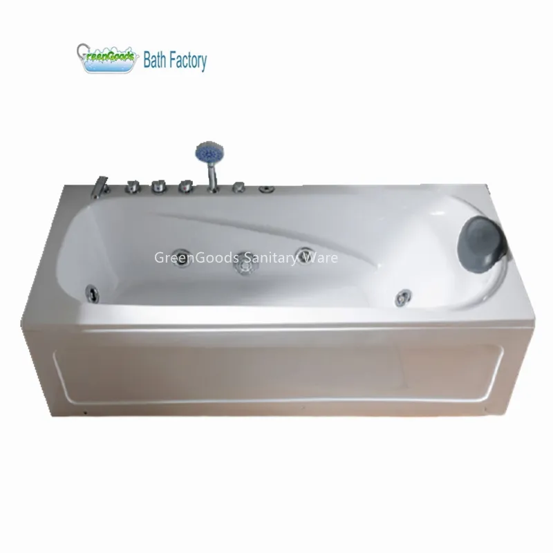 Роскошная комнатная акриловая полимерная глубокая ванна для замачивания, гидромассажная Ванна для взрослых