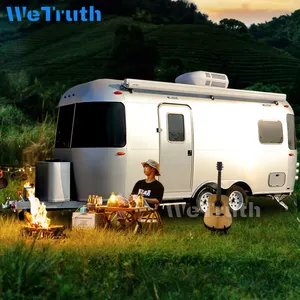 Ngoài Trời Gia Đình Du Lịch Miễn Phí Hợp Pháp Đăng Ký Off Road Du Lịch Sang Trọng Trailer Caravan Mini Camper Trailers Với Phòng Tắm