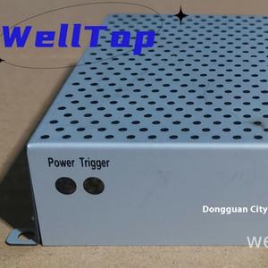 Placa Lateral de Ventilación para Chasis de Aleación Welltop, Rejilla Perforada, Carcasa Grabada, Aluminio, Lámina de Metal para Disipación de Calor Eficaz - Product Image 1