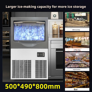 Machine à glace intégrée haute efficacité <span class=keywords><strong>pour</strong></span> la fabrication et le broyage <span class=keywords><strong>de</strong></span> glace, machine à glace industrielle ou commerciale - Product Image 4