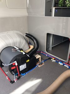 JP Populaire Nouveau noir 4kw 12v air et eau diesel combi chauffage pour RV camping-car van caravane similaire à <span class=keywords><strong>truma</strong></span> - Product Image 5