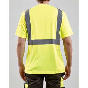 Blaklader-331310093300XXXL Hi-Vis เสื้อยืดสีเหลือง-EAN 7330509255001 Workwear HI-VIS - Product Image 4