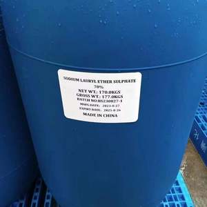 SLES 70% โซเดียม ลอริล อีเธอร์ ซัลเฟต ชนิดน้ำและชนิดครีม สำหรับสารเคมีผลิตภัณฑ์ทำความสะอาดและดูแลเส้นผม ยี่ห้อ CHEMFINE หมายเลข CAS 68585-34-2 - Product Image 3