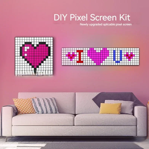 Ứng dụng điều khiển thông minh Hợp kim nhôm <span class=keywords><strong>Led</strong></span> nối pixel Bảng điều khiển hiển thị 16x16/<span class=keywords><strong>32x32</strong></span> lập trình tự làm ánh sáng ban đêm Mô hình phòng trò chơi - Product Image 3