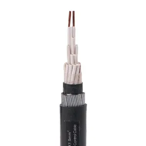 TDDL 0.6/1kV Conducteur en cuivre PVC isolé PVC gainé Câble de commande NYM NYY