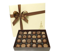 Boîtes à bonbons exquises haut de gamme pour les amateurs de chocolat, avec un fini mat en carton, boîte à bonbons en papier