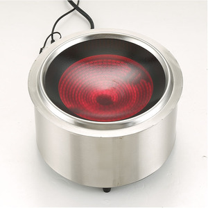 3000-3999W Electromagnetic Heating Instant Heating Countertop Stainless Steel 2 <b>Burners</b> Touch Control Household Use Induction - Product Image 1