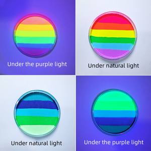 Paletas de Acuarelas Profesionales para Pintar Caras y Cuerpos de Niños, Fórmula Natural a Base de Plantas, Certificación CE, Incluye Cinco - Product Image 2