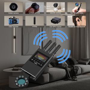 RD6800 <span class=keywords><strong>rf</strong></span> सिग्नल डिटेक्टर | GPS/GSs/ऑडियो बग के लिए एंटी-जासूस डिवाइस, 3 से 9 फीट रेंज, 130db अलार्म अलार्म - Product Image 2