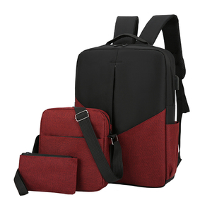 Set tas punggung Laptop 3 dalam 1, tas sekolah kapasitas tinggi, Set tas Laptop bisnis, tas ransel Laptop - Product Image 2