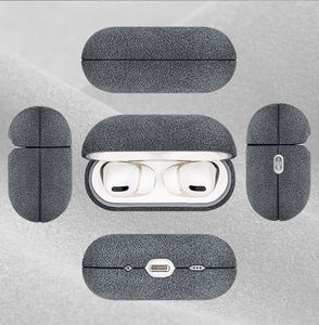 Funda Protectora Antiarañazos Hecha a Mano de Alcántara para <span class=keywords><strong>AirPods</strong></span> Pro, <span class=keywords><strong>AirPods</strong></span> 4 Pro, Pro2, Pro3, Samsung <span class=keywords><strong>Buds</strong></span> <span class=keywords><strong>3</strong></span>, 3Pro - Product Image 6