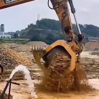 Bucket Penyaring Putar Hidrolik Model Baru 2026 untuk Pemisahan Tanah dan Agregat Bersertifikasi CE