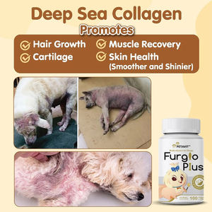 איכות העליון furglo בתוספת חיות מחמד טבלט כדי לשפר את עור יבש וflacky להפחית את האלרגיות - Product Image 6