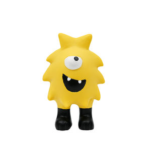 Roman tasarım <span class=keywords><strong>Tiny</strong></span> canavar Pet gıcırtılı oyuncaklar diş temizleme için interaktif lateks köpek çiğneme oyuncakları ses oyuncaklar - Product Image 2