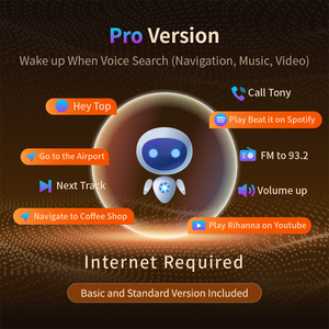 Ai lettore Dvd auto 2 Din 9 "10" Radio <span class=keywords><strong>Android</strong></span> Display auto RAM 4GB 64GB ROM Bt FM schermo auto Ai <span class=keywords><strong>Android</strong></span> schermo - Product Image 2