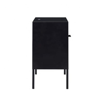 Armoire de chevet en métal rouge moderne de haute qualité, petite, rangement, mini casier pour enfants, pour appartement et hôpital