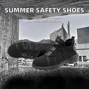 Calzado de Seguridad de Verano al por Mayor, Transpirable, de Malla Tejida, para Trabajos Eléctricos, Aislamiento y Protección de los Pies - Product Image 2